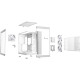 Корпус be quiet! Light Base 600 LX White (BGW68)