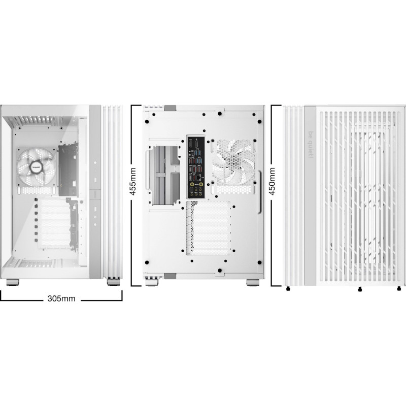 Корпус be quiet! Light Base 600 LX White (BGW68)
