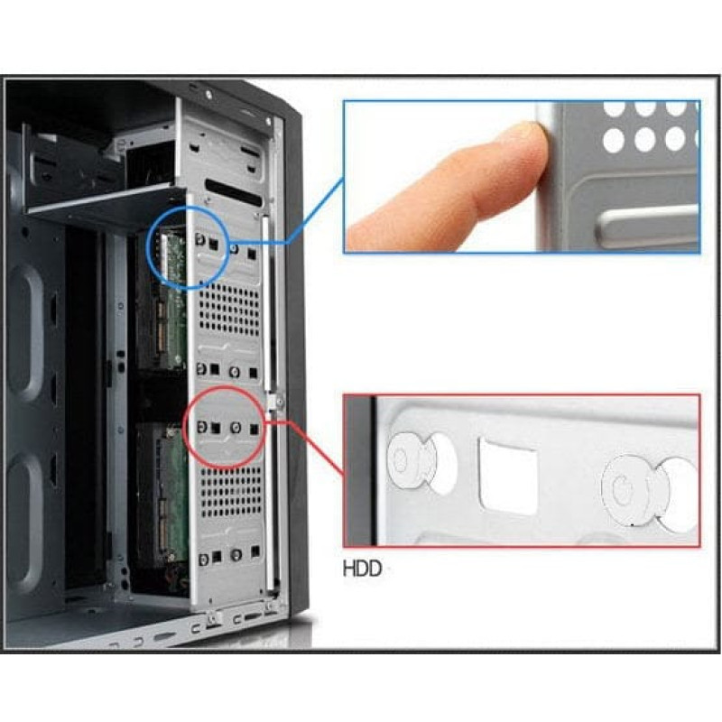 Корпус GAMEMAX ET-211-450W-2U3