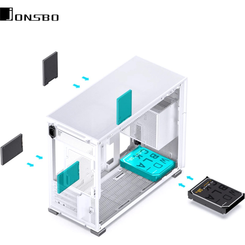 Корпус JONSBO D31 MESH Білий