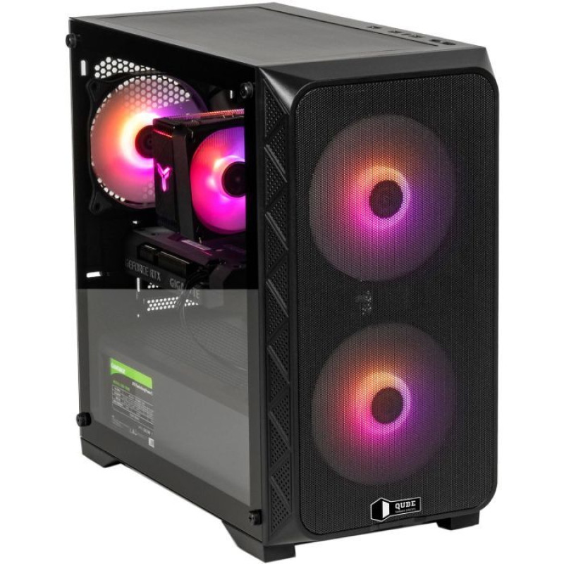 Корпус QUBE FLOW Black (FLOW_FBNU3)