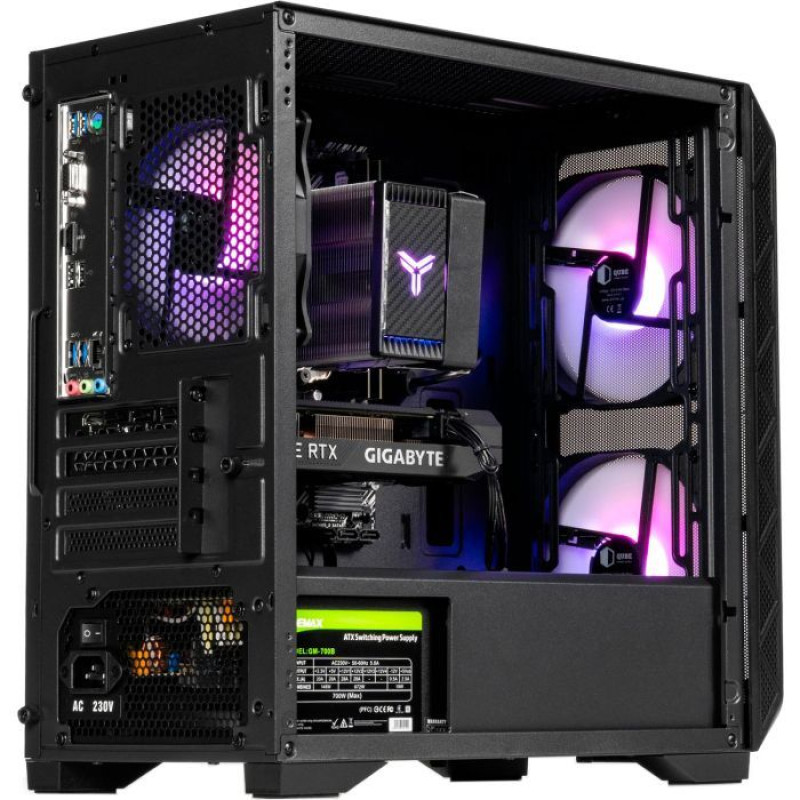 Корпус QUBE FLOW Black (FLOW_FBNU3)