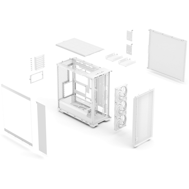 Корпус Fractal Design Epoch XL White TG Clear (FD-C-EPO1X-03)