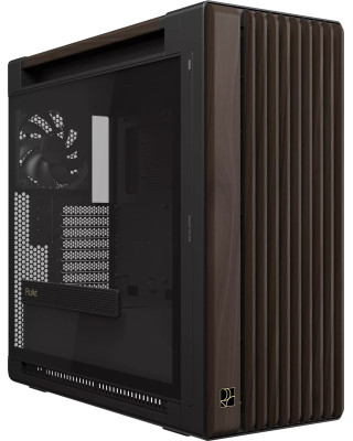 Корпус Asus ProArt PA602 Walnut Wood Tempered Glass Modern Black (90DC00J0-B09030)
