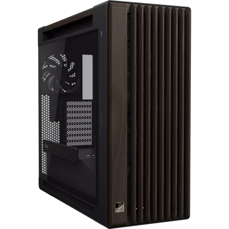 Корпус Asus ProArt PA602 Walnut Wood Tempered Glass Modern Black (90DC00J0-B09030)