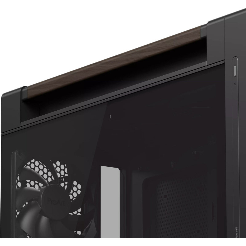 Корпус Asus ProArt PA602 Walnut Wood Tempered Glass Modern Black (90DC00J0-B09030)