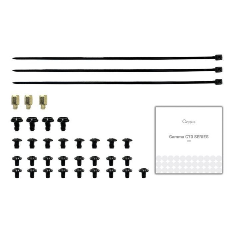 Корпус OCYPUS GAMMA C70 BK ARGB (GAMMA-C70-BKG400XX-GL)