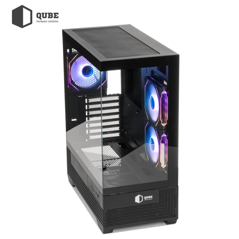 Корпус QUBE FORT ARGB Black (FORT_GBNU3)