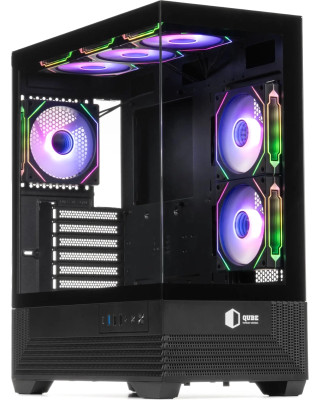 Корпус QUBE FORT ARGB Black (FORT_GBNU3)