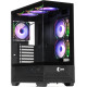 Корпус QUBE FORT ARGB Black (FORT_GBNU3)
