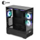 Корпус QUBE FORT ARGB Black (FORT_GBNU3)