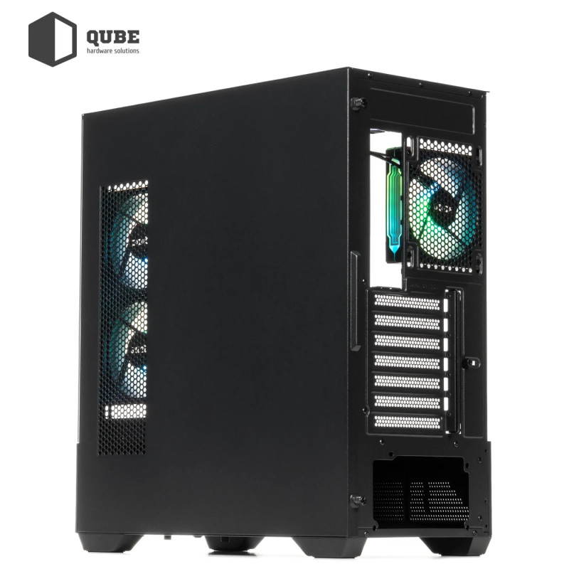 Корпус QUBE FORT ARGB Black (FORT_GBNU3)