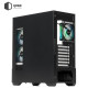 Корпус QUBE FORT ARGB Black (FORT_GBNU3)