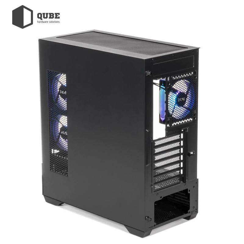 Корпус QUBE FORT ARGB Black (FORT_GBNU3)