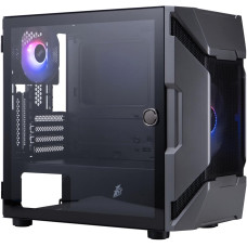 Корпус 1stPlayer D3-A-BK-1F7-14-1F7 Black