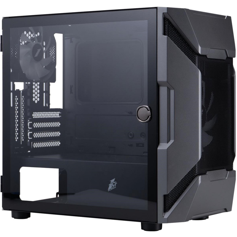 Корпус 1stPlayer D3-A-BK-1F7-14-1F7 Black