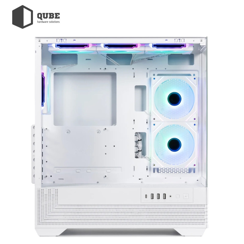Корпус QUBE FORT ARGB White (FORT_GWNU3)