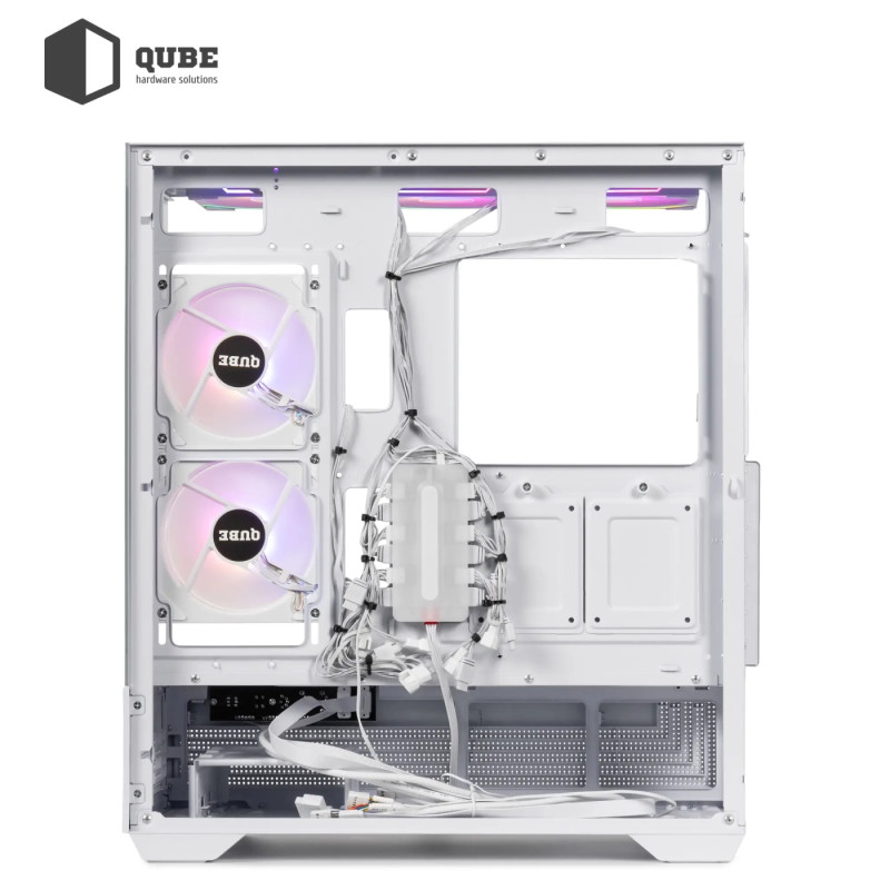 Корпус QUBE FORT ARGB White (FORT_GWNU3)