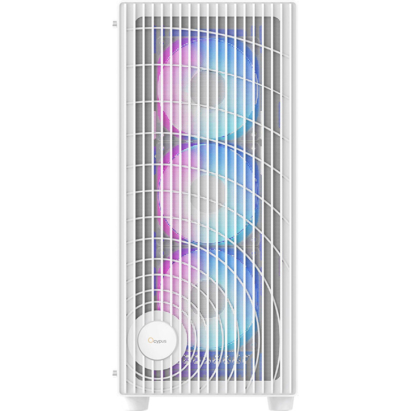 Корпус OCYPUS GAMMA C70 WH ARGB (GAMMA-C70-WHG400XX-GL)