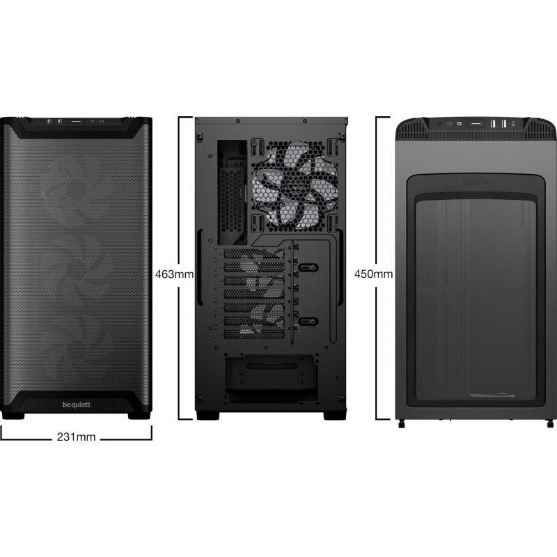 Корпус be quiet! Pure Base 501 LX Black (BGW78)