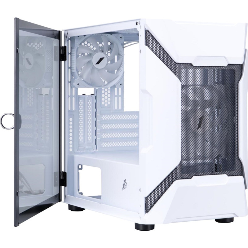 Корпус 1stPlayer D3-A-WH-1F7-14-W-1F7-W White