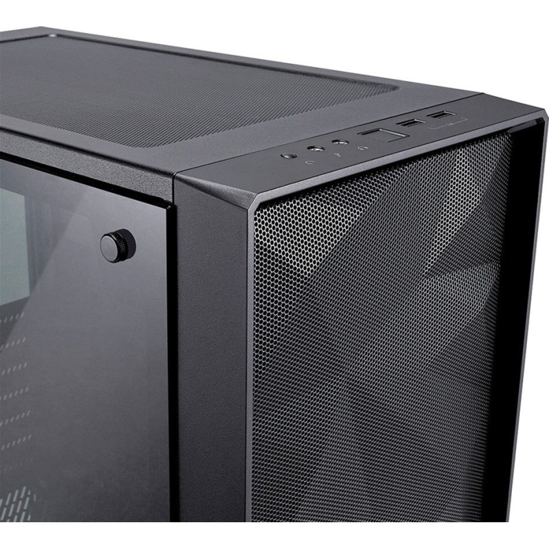 Корпус Fractal Design Meshify C Solid Side (FD-CA-MESH-C-BKO)