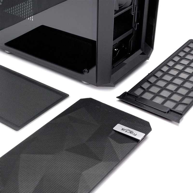 Корпус Fractal Design Meshify C Solid Side (FD-CA-MESH-C-BKO)