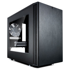 Корпус Fractal Design Nano S Window Black (FD-CA-DEF-NANO-S-BK-W) 
