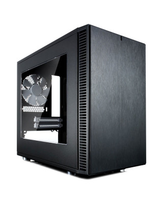 Корпус Fractal Design Nano S Window Black (FD-CA-DEF-NANO-S-BK-W) 