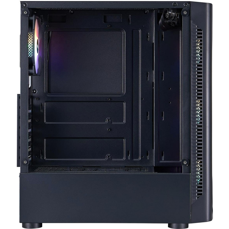 Корпус 1stPlayer D4-BK-4F1 Black