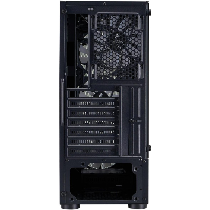 Корпус 1stPlayer D4-BK-4F1 Black