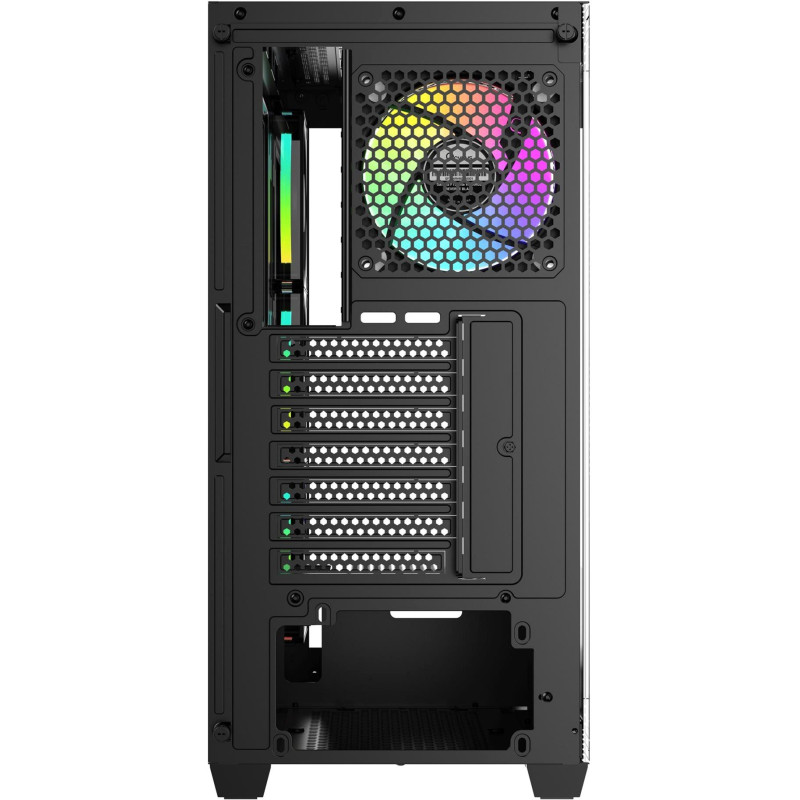 Корпус OCYPUS GAMMA C72 BK ARGB (GAMMA-C72-BKD400XX-GL)