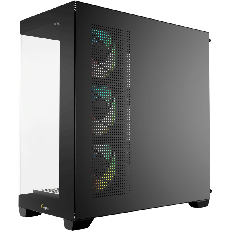 Корпус OCYPUS GAMMA C72 BK ARGB (GAMMA-C72-BKD400XX-GL)