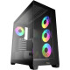 Корпус OCYPUS GAMMA C72 BK ARGB (GAMMA-C72-BKD400XX-GL)
