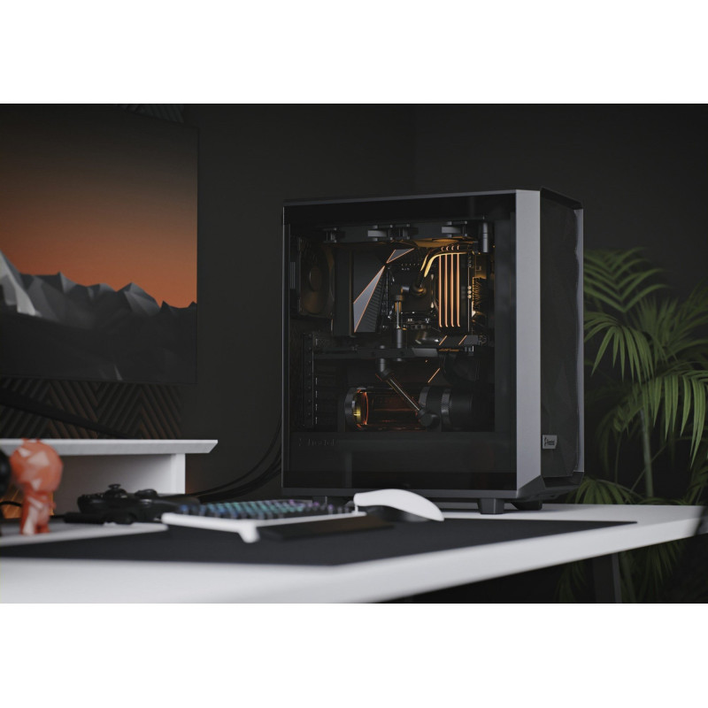 Корпус Fractal Design Meshify 2 Compact Black TG LT (FD-C-MES2C-03)