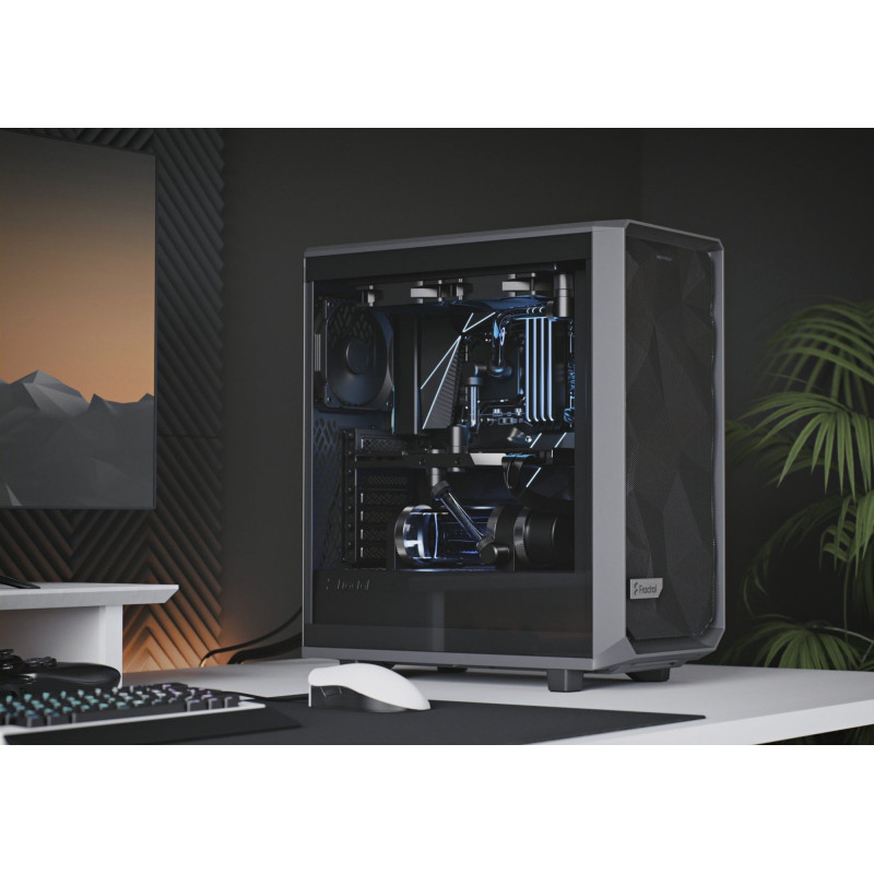 Корпус Fractal Design Meshify 2 Compact Black TG LT (FD-C-MES2C-03)