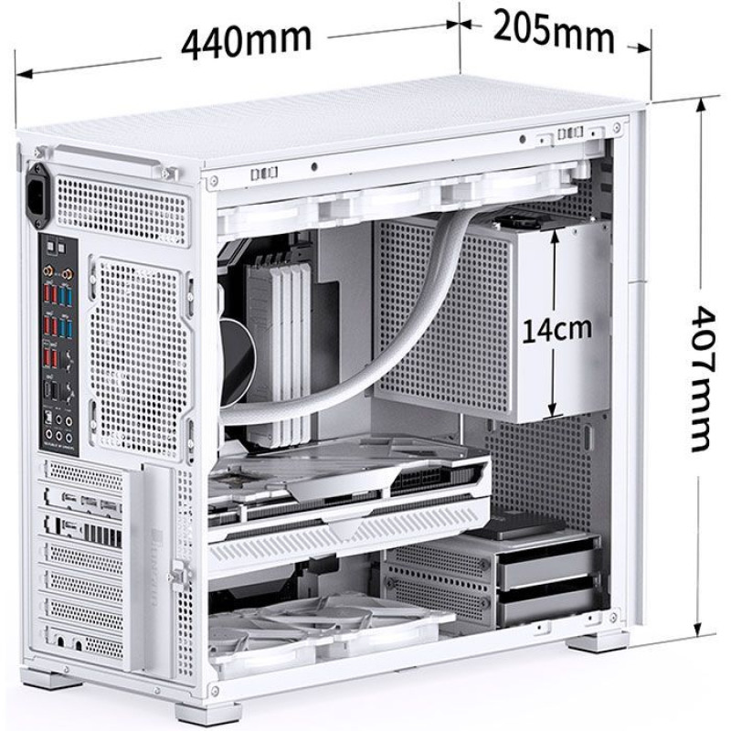 Корпус JONSBO D41 STD White
