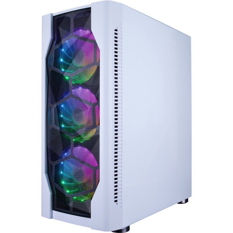 Корпус 1stPlayer D4-WH-4F1-W White