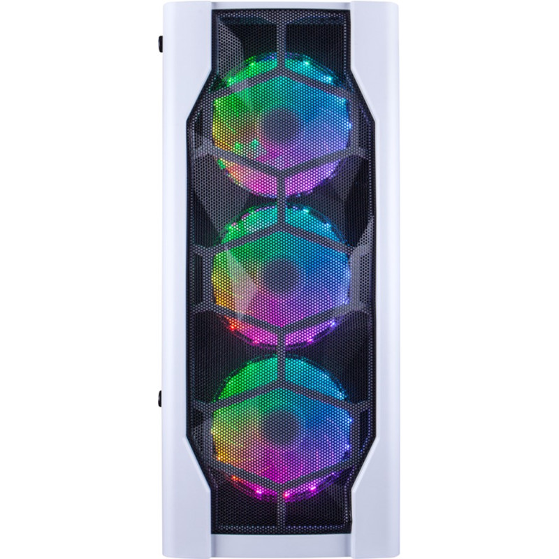 Корпус 1stPlayer D4-WH-4F1-W White