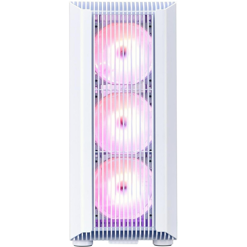 Корпус 1stPlayer H6-WH-4F7-W White