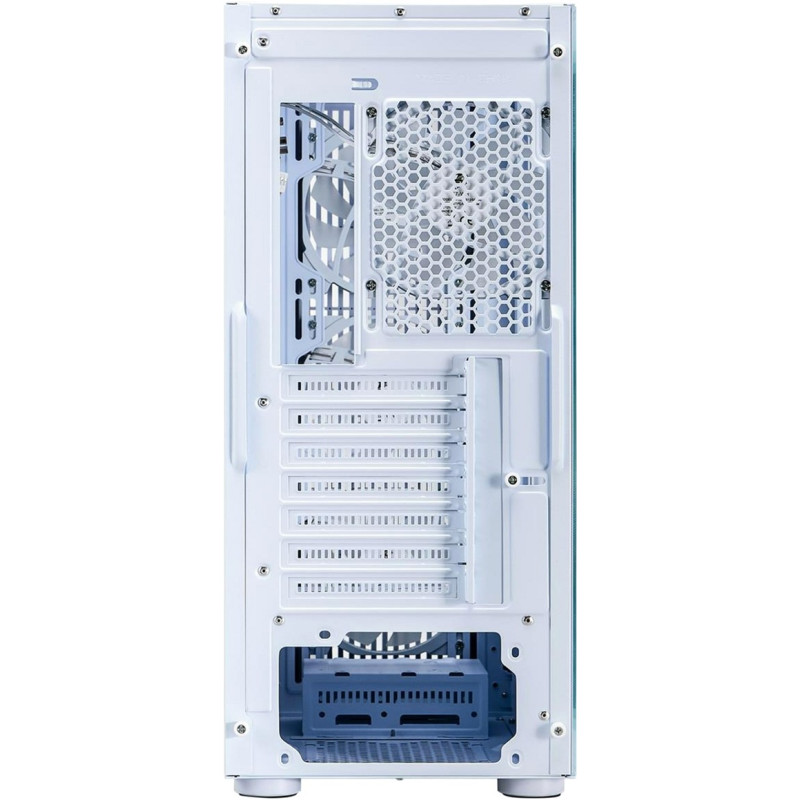 Корпус 1stPlayer H6-WH-4F7-W White