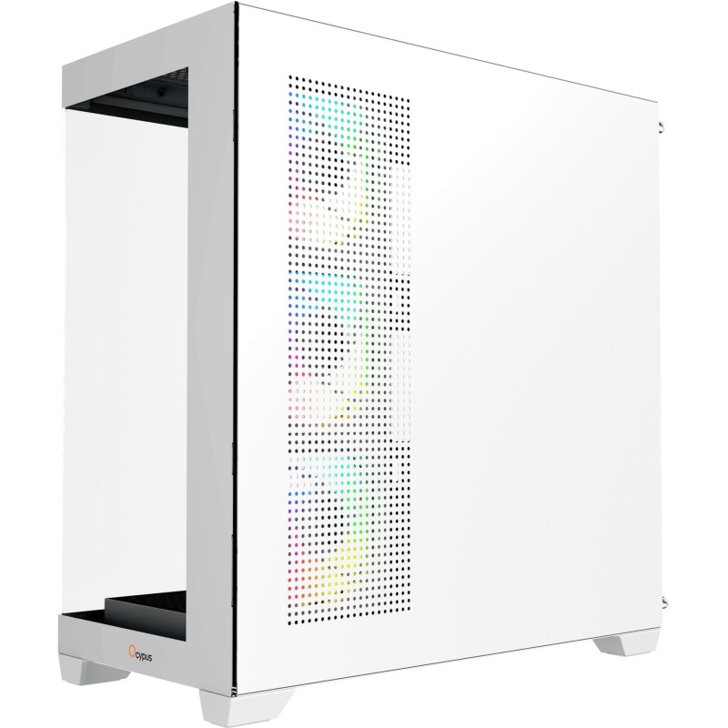 Корпус OCYPUS GAMMA C72 WH ARGB (GAMMA-C72-WHD400XX-GL)