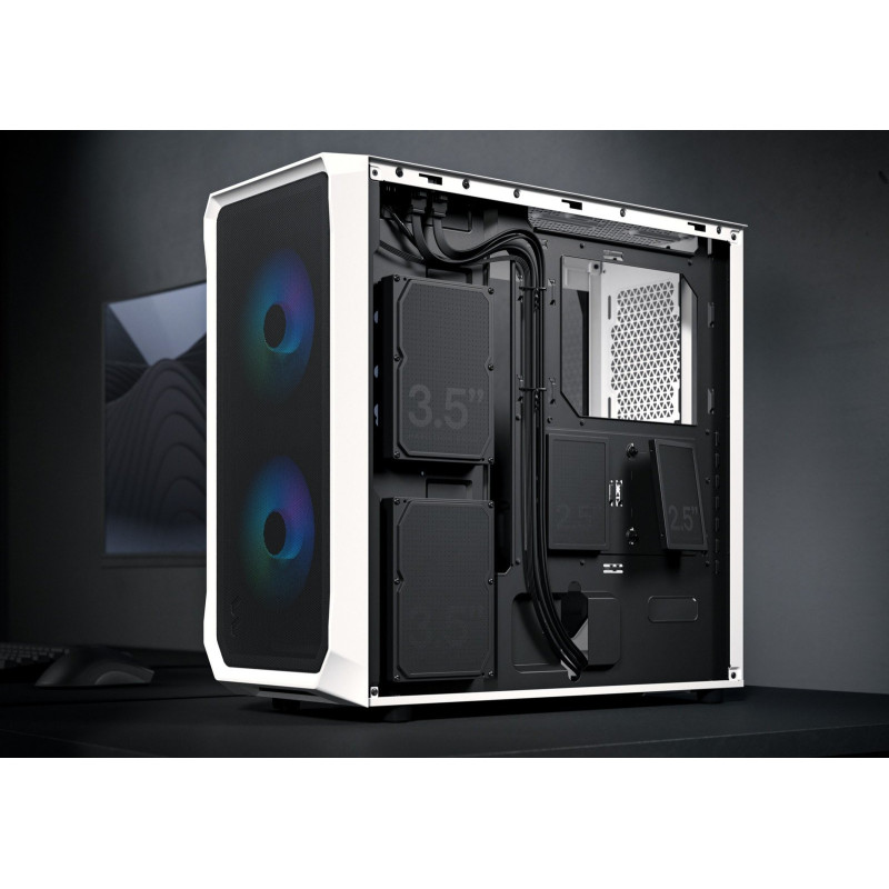 Корпус Fractal Design Focus 2 RGB Black TG Clear Tint (FD-C-FOC2A-03) 