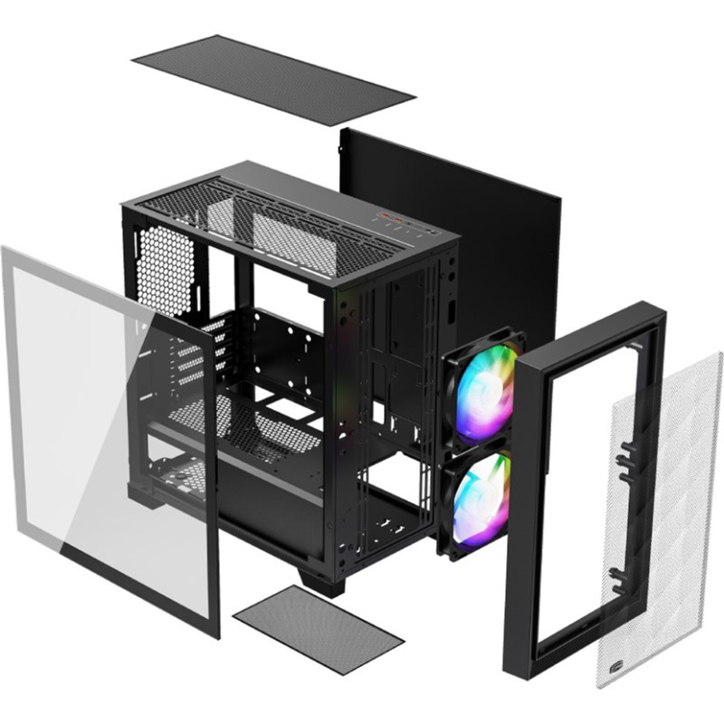 Корпус PсCOOLER CPS (C3D310 BK ARGB)