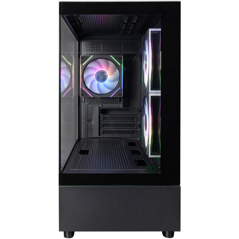 Корпус 1stPlayer Mi5-BK-2FC7R-1FC7 Black