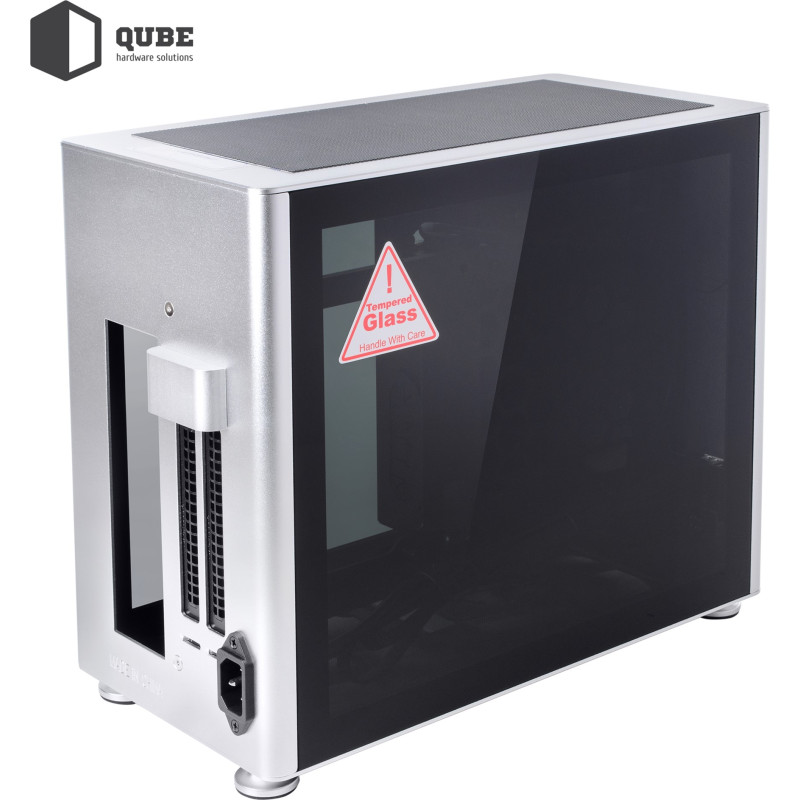 Корпус QUBE A4 Aluminum Silver (QBA4I_WSNU3)