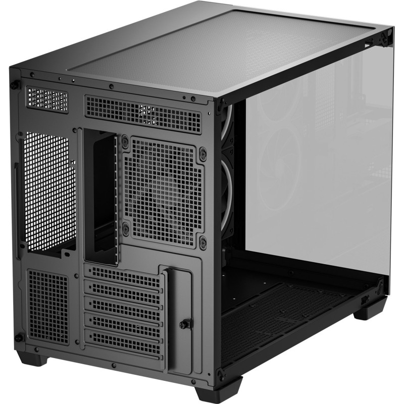 Корпус DeepCool CG330 3F Black (R-CG330-BKNGM3-G)