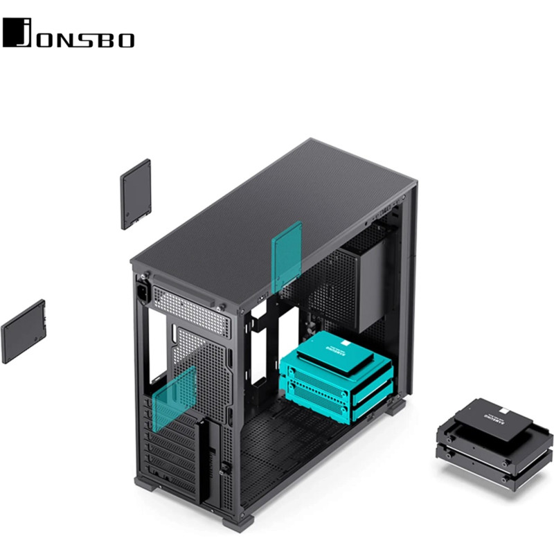 Корпус JONSBO D41 MESH Black