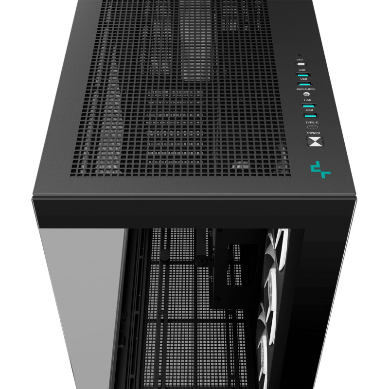Корпус DeepCool CH780 Black (R-CH780-BKADE41-G-1) без BP