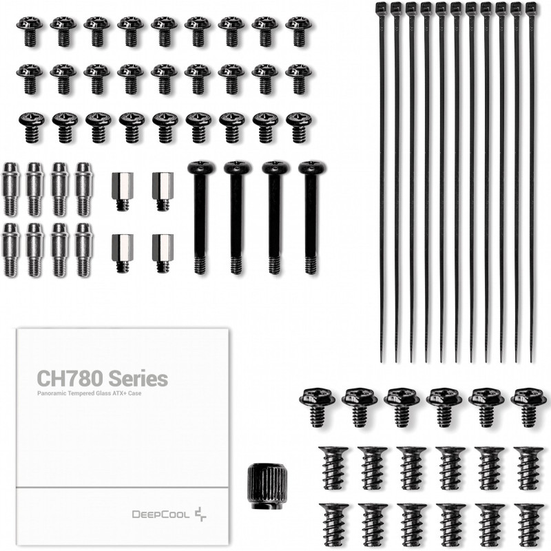 Корпус DeepCool CH780 Black (R-CH780-BKADE41-G-1) без BP